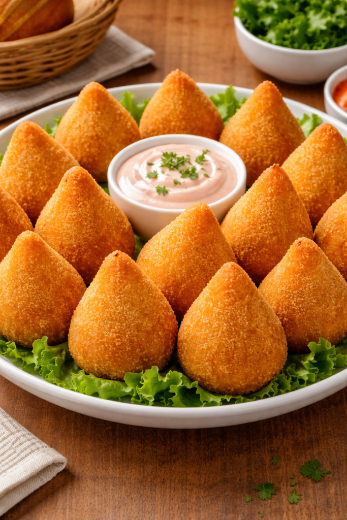 Coxinha Brasileira Tradicional