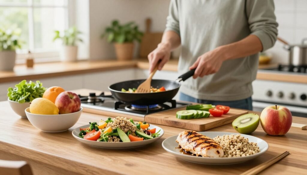 rotina alimentar saudável