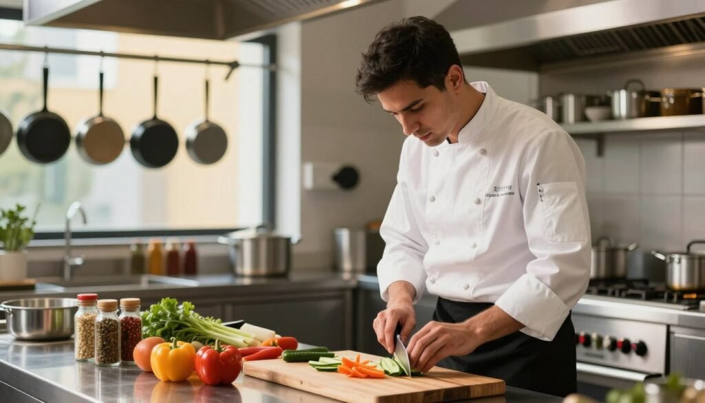 técnicas de cozinha profissional