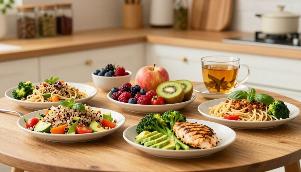 tipos de refeições