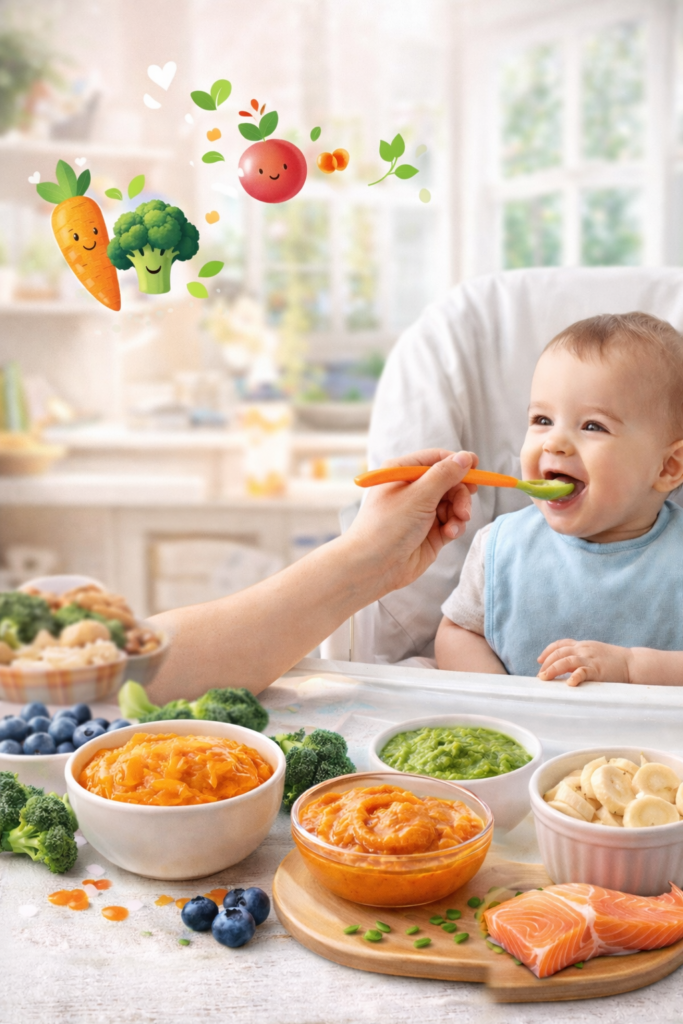 Alimentação Saudável para Bebês: