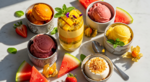 sobremesa de verão