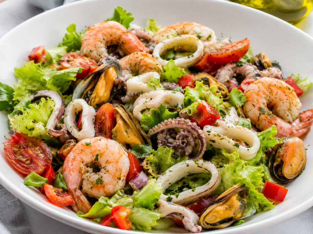Salada de Frutos do Mar